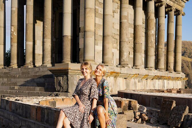 Garni, Geghard, Charent's Arch, Symphony of Stones & LavashBaking - Garni Temple and the Short Hike Toward the Basalt Organ