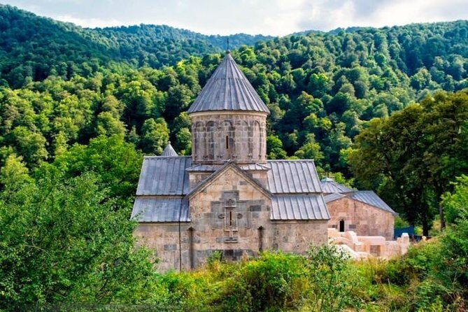 Private tour to Garni, Geghard, Sevan (Sevanavank), Dilijan (Haghartsin) - Haghartsin Monastery near Dilijan: medieval stone and the Dance of the Eagles