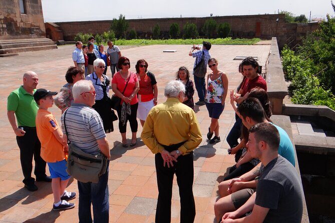 Tsitsernakaber-Hripsime-Echmiatsin-Noy brandy factory - A small-group tour where the guide matters